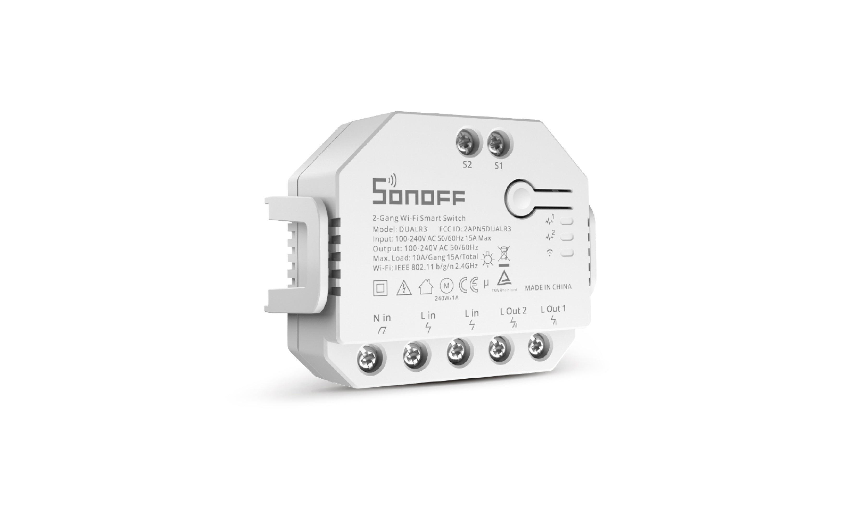 Dual WiFi Smart Switch (w/ App)